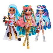 Hairdorables Hairmazing Kaleidoscope Series Fashion Doll 6 Styling Accessories and a Brush, Rayne