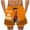 Orange, variant on Mens Graphic Printed Muay Thai Shorts, Bold Designs, Lightweight for Summer Martial Arts Training & Fight Nights