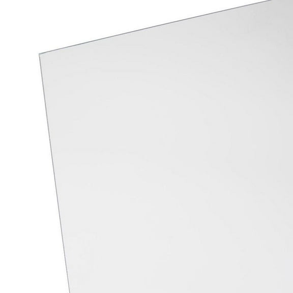Optix Clear Acrylic Plastic Sheet - 1/4" - 18" x 24" | Fulfilled by ShapesPlastics