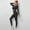 Black Yoga Set, variant on Yoga Set Seamless Women Gym Sport Suit Gym Set Workout Clothes For Women Sports Set Crop Top+Leggings Women Yoga Suit Tracksuit