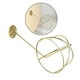 thumbnail image 4 of Soporte de exhibición de casco Organizador de perchero de pared para sombreros Wig^ers Stay Exhibidor de pared para dorado, 4 of 7