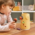 thumbnail image 2 of Juego magnético Montessori Toy TOP BRIGHT Woodpecker Worm para 2 años, 2 of 7