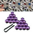 thumbnail image 6 of 20x Car Wheel Lug Nut Covers Auto Hub Screw Protector Anti Rust Wheel Rim Cover Clip Removal Tool Decorative Tyre Screw Cap Bolt Caps 19mm, 6 of 8