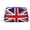 Gold, variant on Leather Makeup Brush Bag With Zipper British Flag Britain English England Portable Travel Cosmetic Organizer Case For Daily Work Essentials Silver