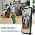 thumbnail image 4 of for Samsung Galaxy S23+ Plus Case with Slide Camera Cover, [Military Drop Protection][Snug Touch] Hard Back & Soft Edge Phone Case with Stereo Bracket for Samsung S23 Plus 6.6" LTT Dark Green, 4 of 9