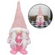 thumbnail image 1 of Billuyoard Gnomo Navidad muñeco sin rostro adornos navideños para el hogar adorno navideño Navidad Natal Año Nuevo 2022 Kits de decoración para fiestas rosado Billuyoard HA000934-03B, 1 of 1