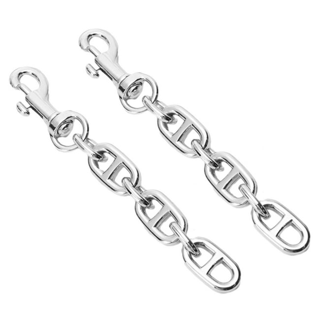 2pcs Purse Strap Extender Bag Extender Chain for Shoulder Bag Metal Chain Strap Extender Replacement Bag Extender Accessory