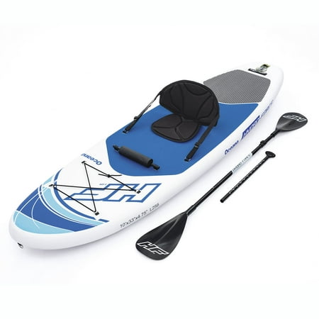 Bestway Hydro Force Inflatable 10 Foot Oceana SUP Stand Up Lake Paddle (Best Way To Cut Rigid Foam Board)