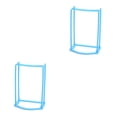 thumbnail image 3 of Advancent Percha para abrigos Soporte de almacenamiento Compañero Soporte Estante de acabado Portátil de mano Organizador de ahorro de espacio Estante Azul 2piezas Advancent CBP075875, 3 of 5