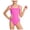 A18-Hot Pink, variant on Hessimy Girl Swimsuit One Piece Bathing Suit Swimwear(Pink,8-9 Years)
