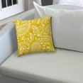 thumbnail image 6 of HomeRoots 20" X 20" Cream And White Blown Seam Paisley Throw Indoor Outdoor Pillow, 6 of 8