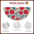 thumbnail image 4 of KLL Tomato Christmas Tree Skirt 30" ,Party Decorations Farmhouse for Christmas Decorations Holiday Party, 4 of 6