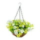 thumbnail image 1 of Maceta colgante decorativa para jardín, porche y exterior. Verde, 1 of 9