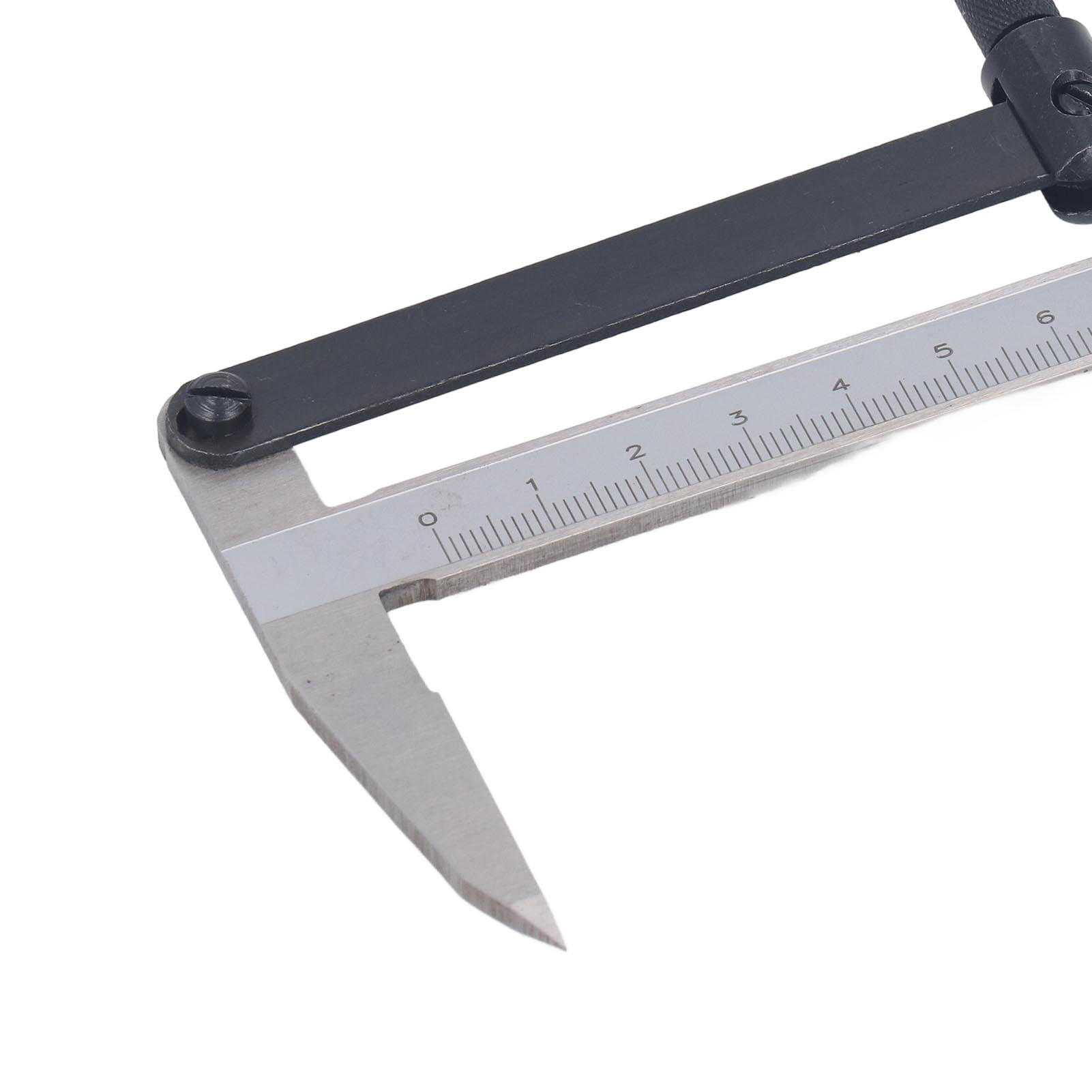 BIMZUC Caliber Measuring Tool Stainless Steel Vernier Caliper 0-150mm (0-5.9 inches) Ergonomic Design Manual Slide Caliper for Woodworking and Eyebrow Shaping Stencil Precision Marking Tool