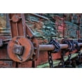 thumbnail image 2 of Mahan, Kathy 18x13 Black Ornate Wood Framed with Double Matting Museum Art Print Titled - Train Details IV, 2 of 4