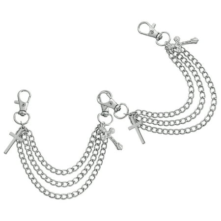 GOOHOCHY 1 Pair Shoe Chains Shoe Decorations Shoe Charm Jewelry Shoe Lace Charm for Men Women