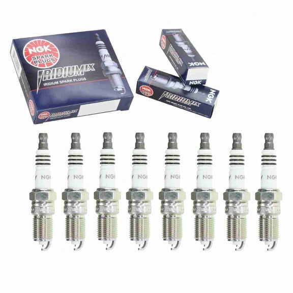 8 pc NGK Iridium IX Spark Plugs compatible with GMC Yukon XL 1500 5.3L 6.0L 6.2L V8 2000-2014