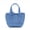 Blue, variant on Micro Nano Tote Keychain – Small Blue Mini Tote Bag Coin Purse for Women & Girls – Trendy Bag Charm for Purses or Keys