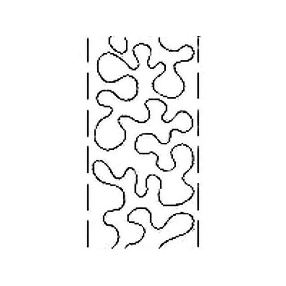 Quilt Pattern On A Roll Borders Made Easy Continuous Stipple Pattern 409 - 5 Inch By 26 Feet