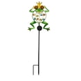 thumbnail image 1 of Monstrate LED Rana Luz solar Césped Jardín Camino Hierro Paisaje Decoración Alambre de cobre Adorno Estaca de tierra Lámpara de hierro al Iluminación y accesorios, 1 of 6
