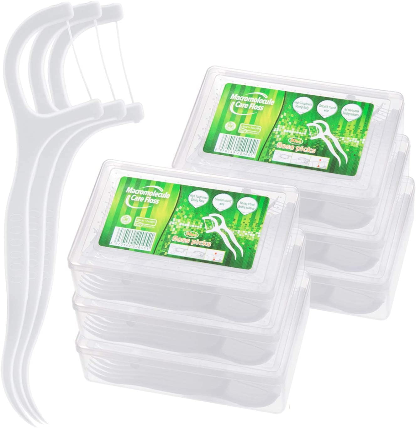 Tianlu Dental Floss 180 Dental Floss Sticks Clean Floss Dental Floss