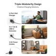 thumbnail image 2 of Estación de carga Baseus de 67 W 5 en 1 con 2 salidas AC y USB-C, 2 of 9