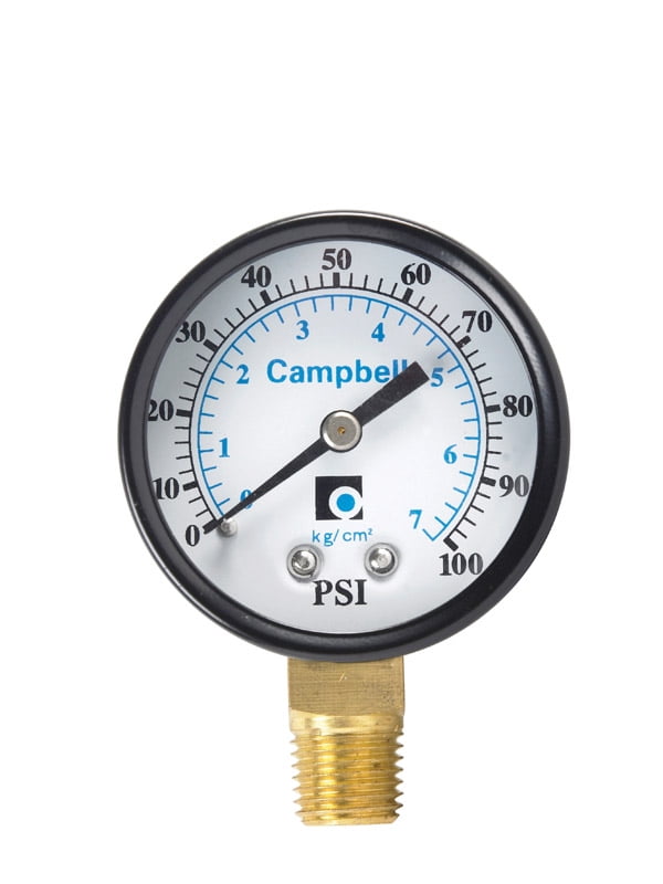 PRESSURE GAUGE 0-100 LF (Pack of 1)