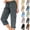 #03 Dark Gray, variant on Cargo Capris for Women Casual Capri Pants with Pockets Summer Quick Dry Hiking Pants Outdoor Pull On Cargo Pant,S,#03 Black