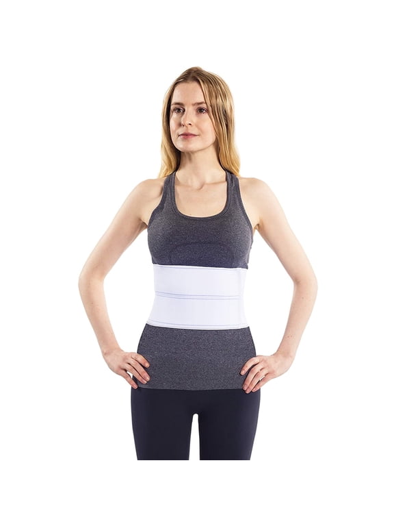 Abdominal Binder Compression Wrap Lower Waist & Belly Support Band, 45 to 60 Waist 2 Panel 6 High