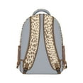 thumbnail image 3 of Leopard Print Backpack for School,Cute School Bag,Schoolbag with Adjustable Shoulder Straps & Padded Back,15.3"x11"x6.7", 3 of 6