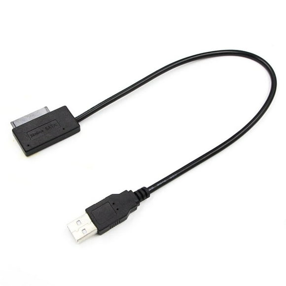 USB 2.0 to MINI Sata II 6+7 13Pin Adapter Converter Cable for DVD/CD ROM Drive