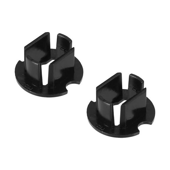 2pcs H3 LED Headlight Adapter Base Bulb Sockets Retainer Holder Universal for Car Auto Black