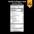 thumbnail image 5 of MariGold High Protein Coffee Powder - Vanilla Collagen Latte, Dairy Free, Grass-Fed Type I & III Collagen - 1lb, 5 of 6