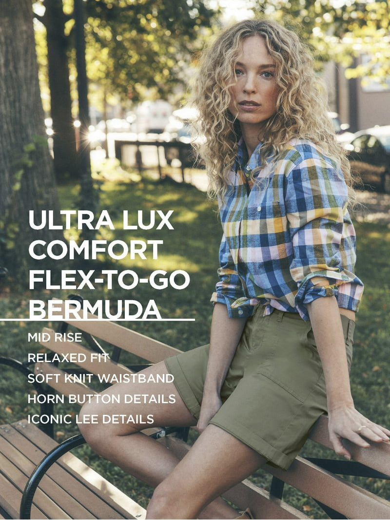 Lee® Women's Ultra Lux Comfort with Flex-to-Go Utility Bermuda