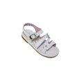 thumbnail image 1 of SANDALIAS CASUALES KINDER NIÑA JOVENCITA BLANCO PIEL TERNERA 6615 LEON 6615p, 1 of 3