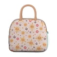 thumbnail image 2 of Lunch Bag Lunch Box for Women Men,Starry Night Sky, Moon, Aurora Zipper Closure Lunch Tote Small Leakproof Cute Lunch Cooler with for Supermarket Shopping, 2 of 7
