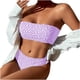 thumbnail image 4 of Traje de baño sexy de dos piezas con almohadilla push-up para mujer, conjunto de ropa de playa Fridja  nalpqowj61182, 4 of 7