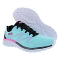 thumbnail image 4 of Fila Panorama 9 GS Girls Shoes Size 5, Color: Teal/Pink, 4 of 5