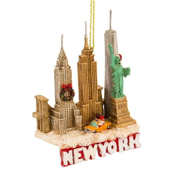Kurt Adler 3.75" City Travel New York Ornament