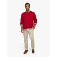 thumbnail image 5 of Chaps Men's & Big Men's Long Sleeve Crewneck Sweater, Sizes S-3XL, 5 of 7