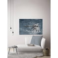 thumbnail image 4 of Parvez Taj Swimming Dog Canvas Wall Art, 4 of 9