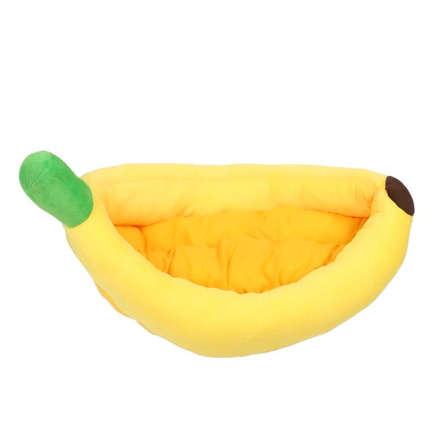 Cama Para Gatos Tipo Plátano, Cálida, , Acogedora Y Cómoda, Cama Para Dormir Para Perros, Diseño En Forma De Plátano De Invierno Para Perros Pequeños Y Medianos