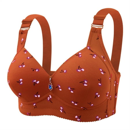 Abomasnow Push Up Bra for Women  Plus Size 18 Hour Comfort Lace Fashion Wireless Brassiere Full Coverage Wide Back Lightweight Breathable Underwire T Shirt Bras