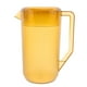 thumbnail image 1 of Jarra de agua fría de plástico de gran capacidad con tapa, jarra medidora para jugos, tés y bebidas, ideal para fiestas y banquetes, 1 of 8