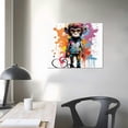 thumbnail image 3 of COMIO Canvas Wall-Art for Bedroom - Street Graffiti Wall Art Abstract Painting Pop Art Wall Decor Modern Home Office Decor Stretched and Framed Ready to Hang, 3 of 4
