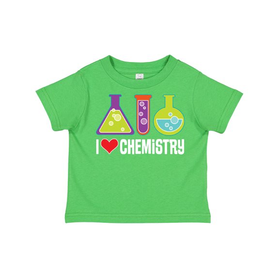 Inktastic I Love Chemistry Science Boys or Girls Toddler T-Shirt