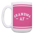 thumbnail image 2 of ThisWear Funny Grandma Mug Set Grandma AF Cup New Grandma Gifts 2 Pack 15oz Coffee Mugs Pink, 2 of 4