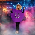 thumbnail image 5 of Horny Devil Purple Emoji Adult Unisex Costume | One Size, 5 of 7