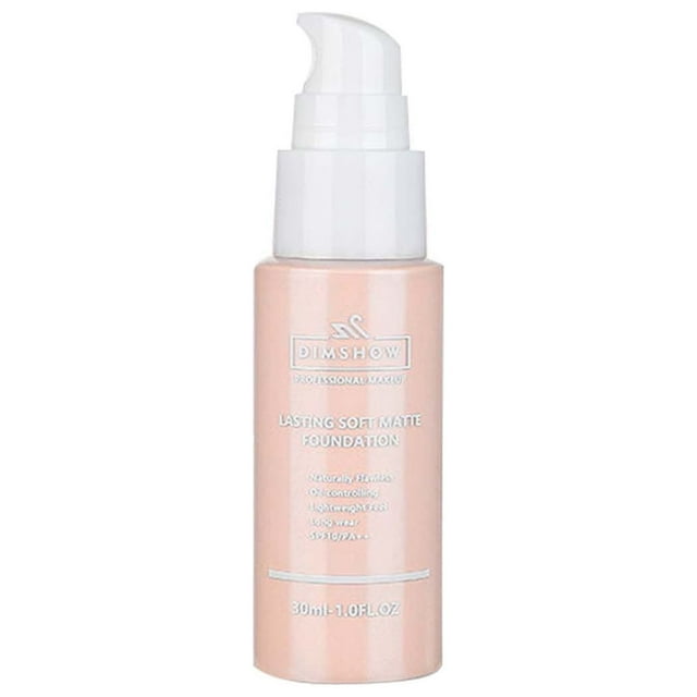 ABPWLY Matte Oil Control Liquid Foundation,, Not Take Off Makeup, Repair, Concealer 30ML Clearance Concealer Full Coverage Canada Days Concealer Full Coverage Concealer