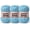 3 Azure, variant on Plush Chenille Chunky Crochet Yarn - Baby Yarn for Crocheting Soft - Velvet Yarns Knitting for Blankets Crafts - Fluffy Amigurumi Yarns 50g / 65.6yd
